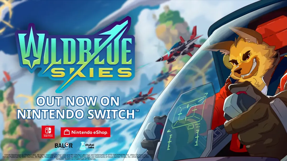 Аркадний шутер Wild Blue Skies вийшов на Nintendo Switch