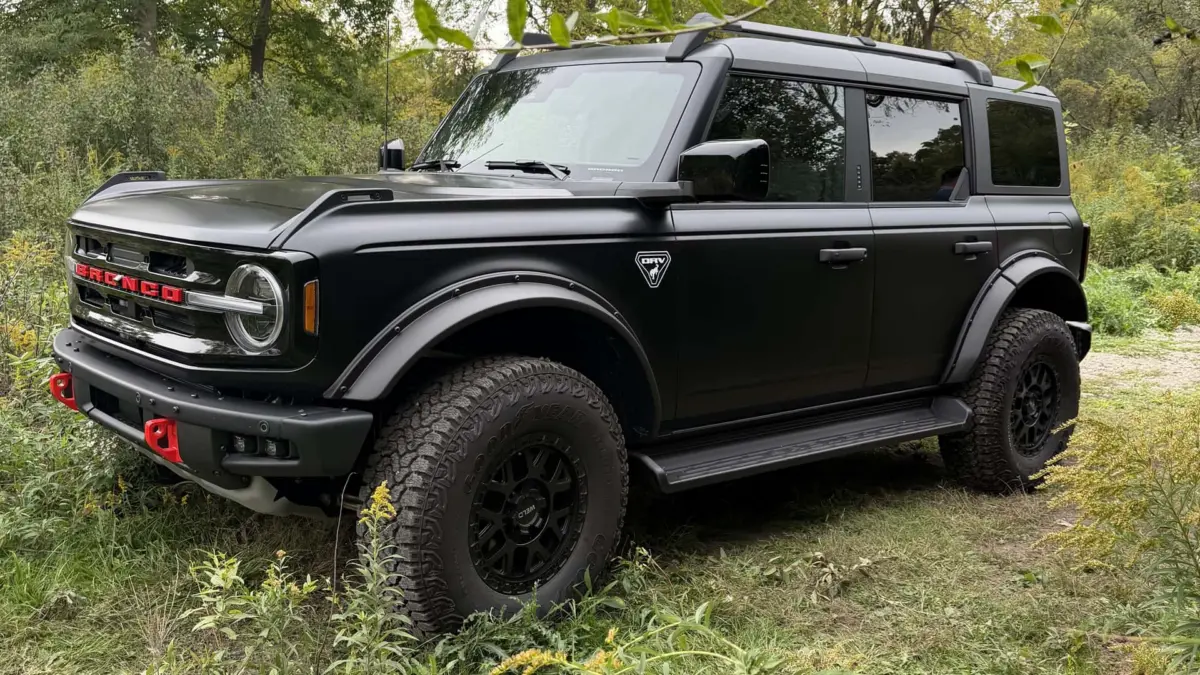 Ford представив пакет оновлень Custom Garage ORV для позашляховика Bronco