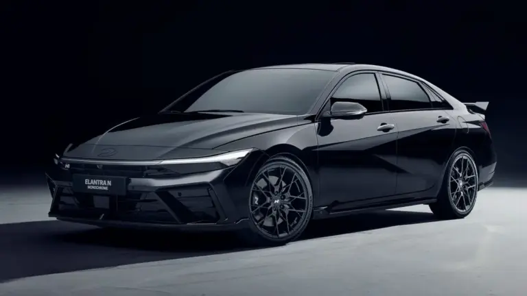 Hyundai випустила стриману спецверсію Elantra N Monochrome Hyundai випустила стриману спецверсію Elantra N Monochrome