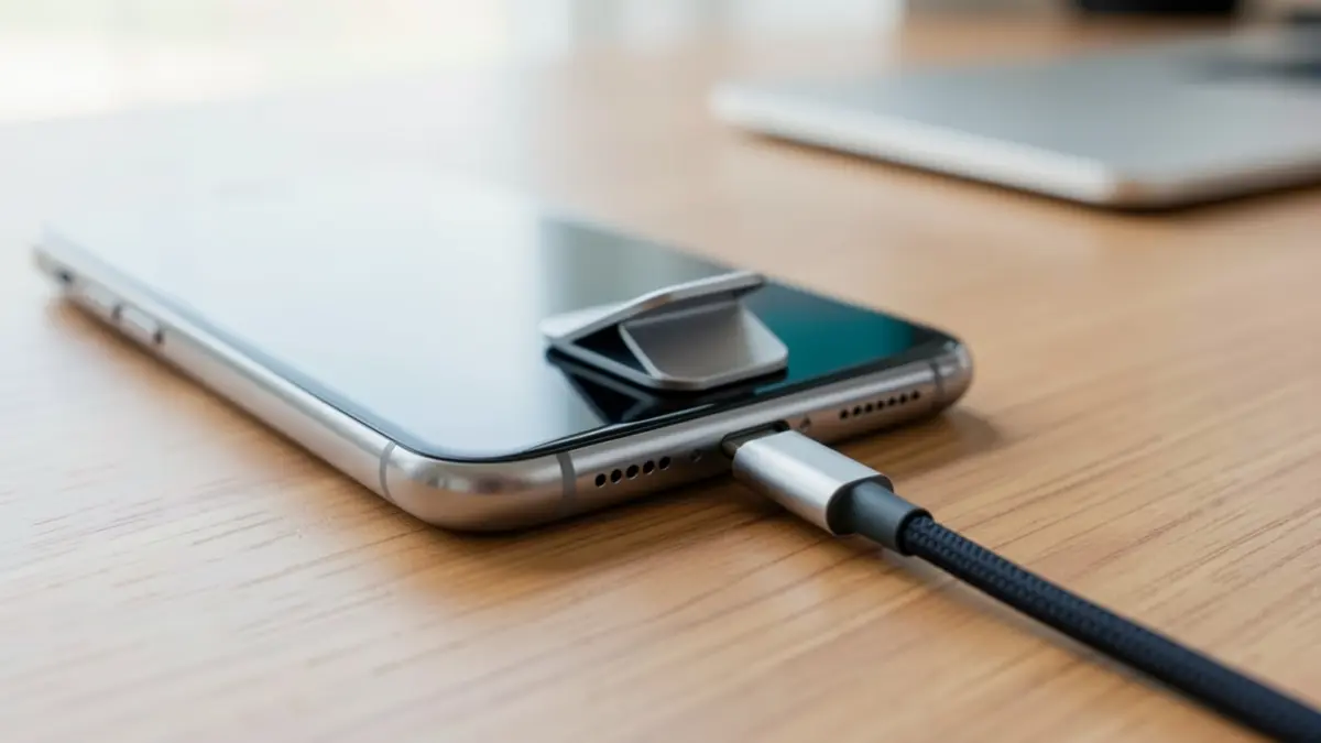 Компанія Statik випустила кабель USB-C із вбудованою підставкою для телефону