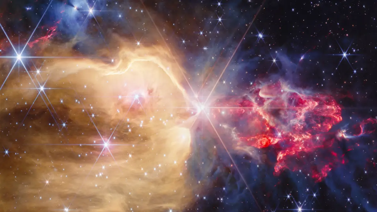 Космічний телескоп James Webb показав зоряні струмені в NGC 7129