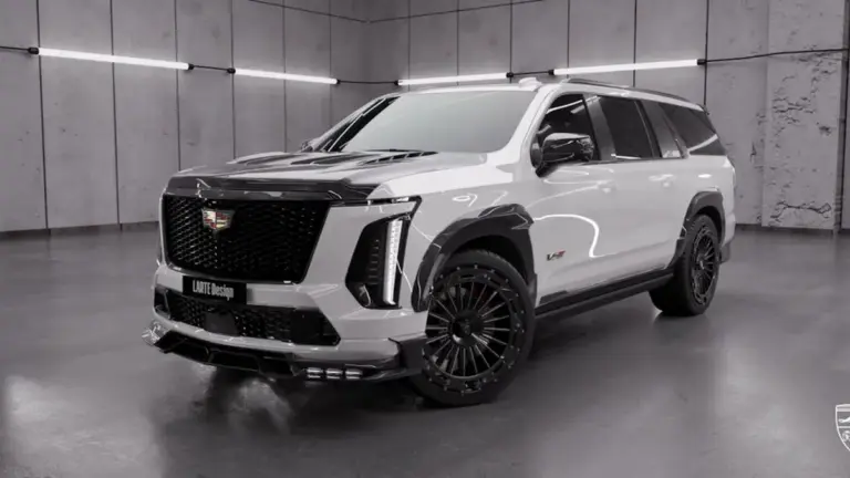 Larte Design випустила агресивний карбоновий обвіс для Cadillac Escalade-V Larte Design випустила агресивний карбоновий обвіс для Cadillac Escalade-V