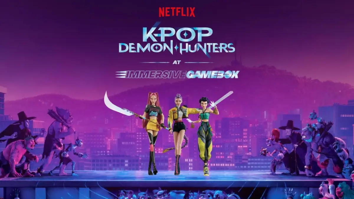 Netflix та Immersive Gamebox готують нову ігрову розвагу за KPop Demon Hunters