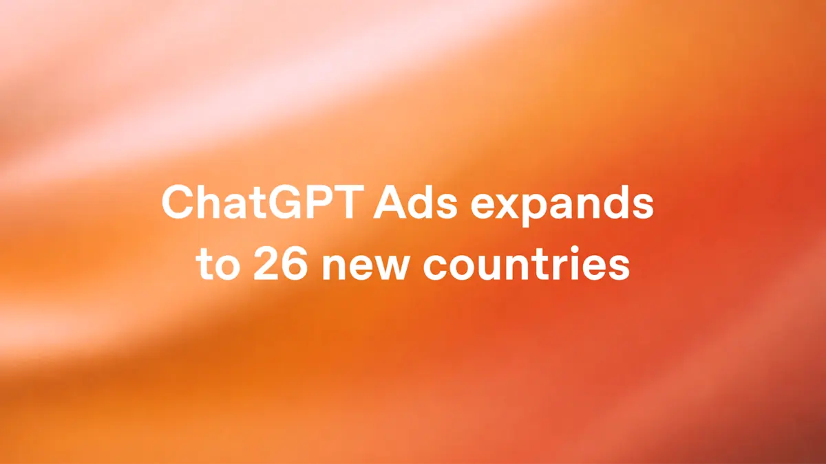OpenAI розширює доступність реклами в ChatGPT на 26 нових країн, включно з Україною