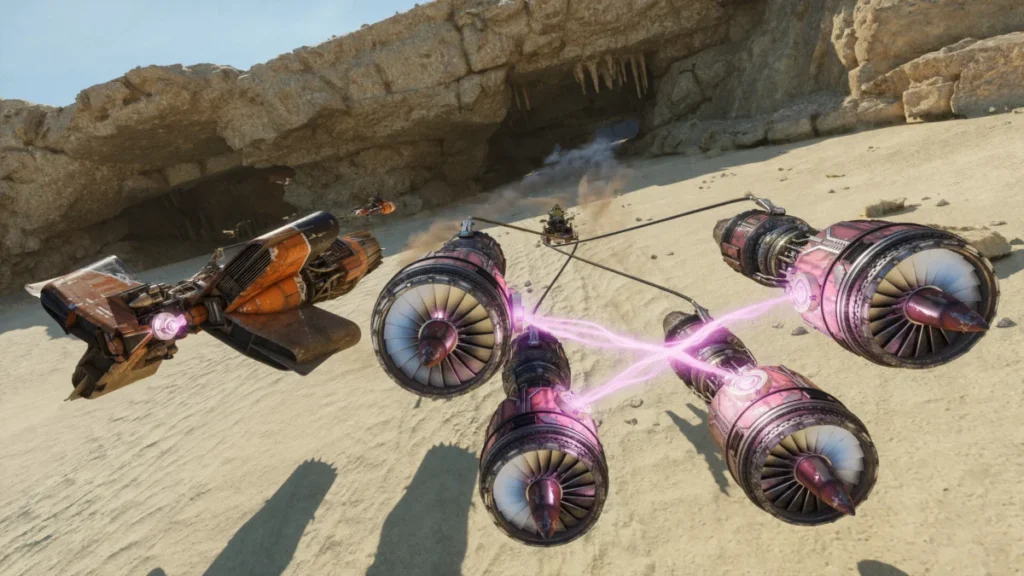 Розробники Star Wars Galactic Racer тестували прогресію як настільну гру