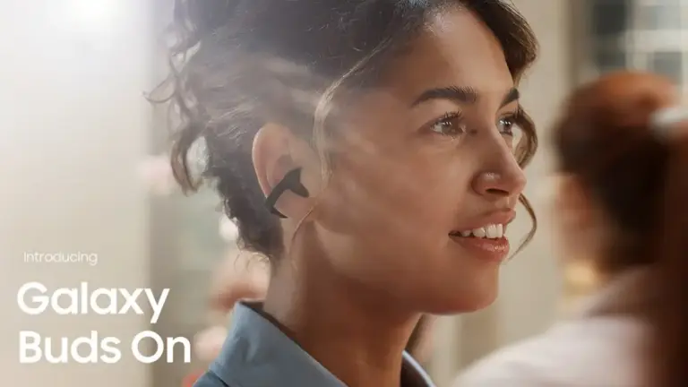 Samsung анонсувала свої перші навушники відкритого типу Galaxy Buds On Samsung анонсувала свої перші навушники відкритого типу Galaxy Buds On