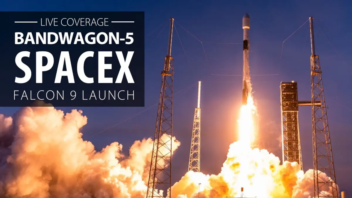 SpaceX готує місію Bandwagon-5: у космос полетить капсула Starfall та ще 31 навантаження