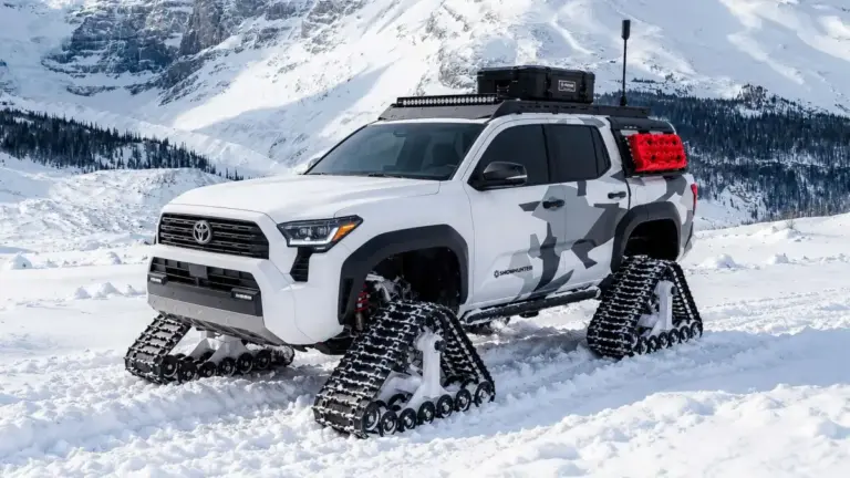 Toyota готує лінійку концептів Snowhunter із гусеницями для SEMA