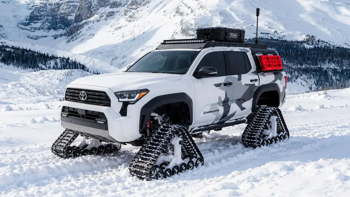 Toyota готує лінійку концептів Snowhunter із гусеницями для SEMA