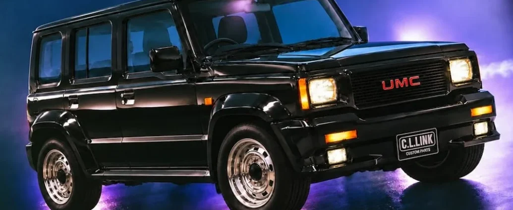 Японські тюнери перетворили Suzuki Jimny на GMC Typhoon 90-х